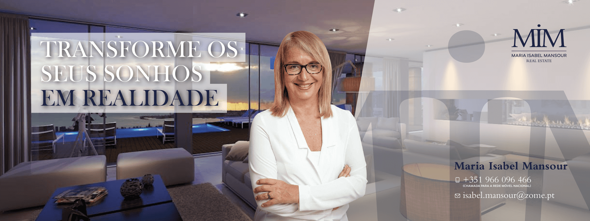 Maria Isabel Mansour - Real Estate Agent in Cascais